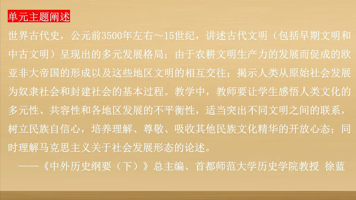人教统编版高中历史必修下 第一单元《古代文明的产生与发展》【单元梳理】课件第5页