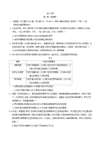 新疆维吾尔自治区哈密市第十五中学2024-2025学年高一下学期期中考试历史试题（含答案）