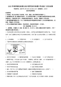 湖北省部分高中联考协作体2024-2025学年高二下学期期中考试历史试题（原卷版+解析版）