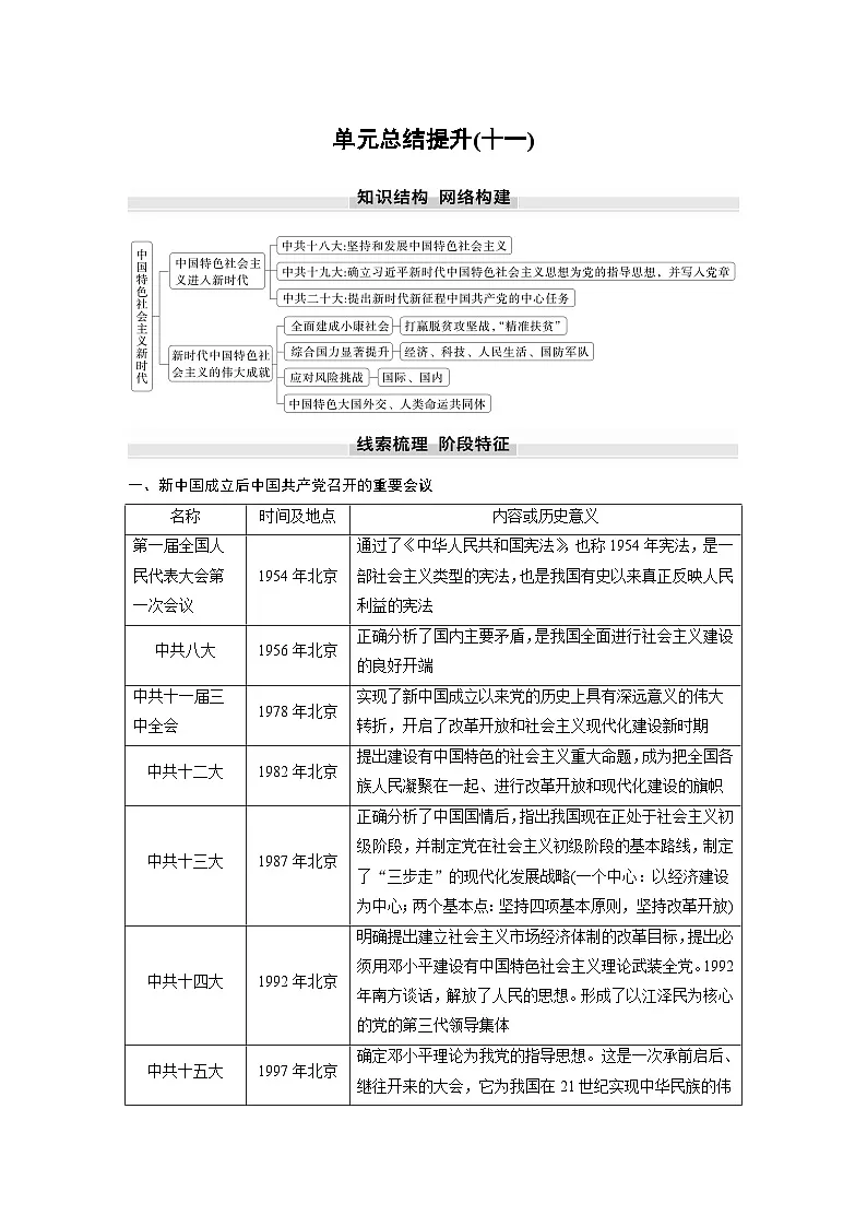 第十一单元 单元总结提升(十一)(教师版)第1页