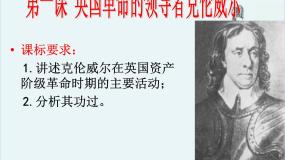 人教版 (新课标)选修4 中外历史人物评说英国革命的领导者克伦威尔课堂教学ppt课件