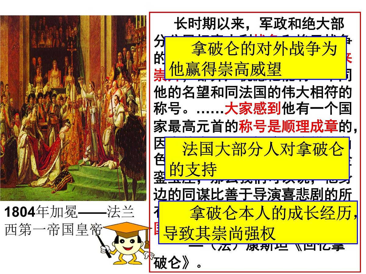 人教版 (新课标)高中历史选修4 3-3《一代雄狮拿破仑》课件第6页