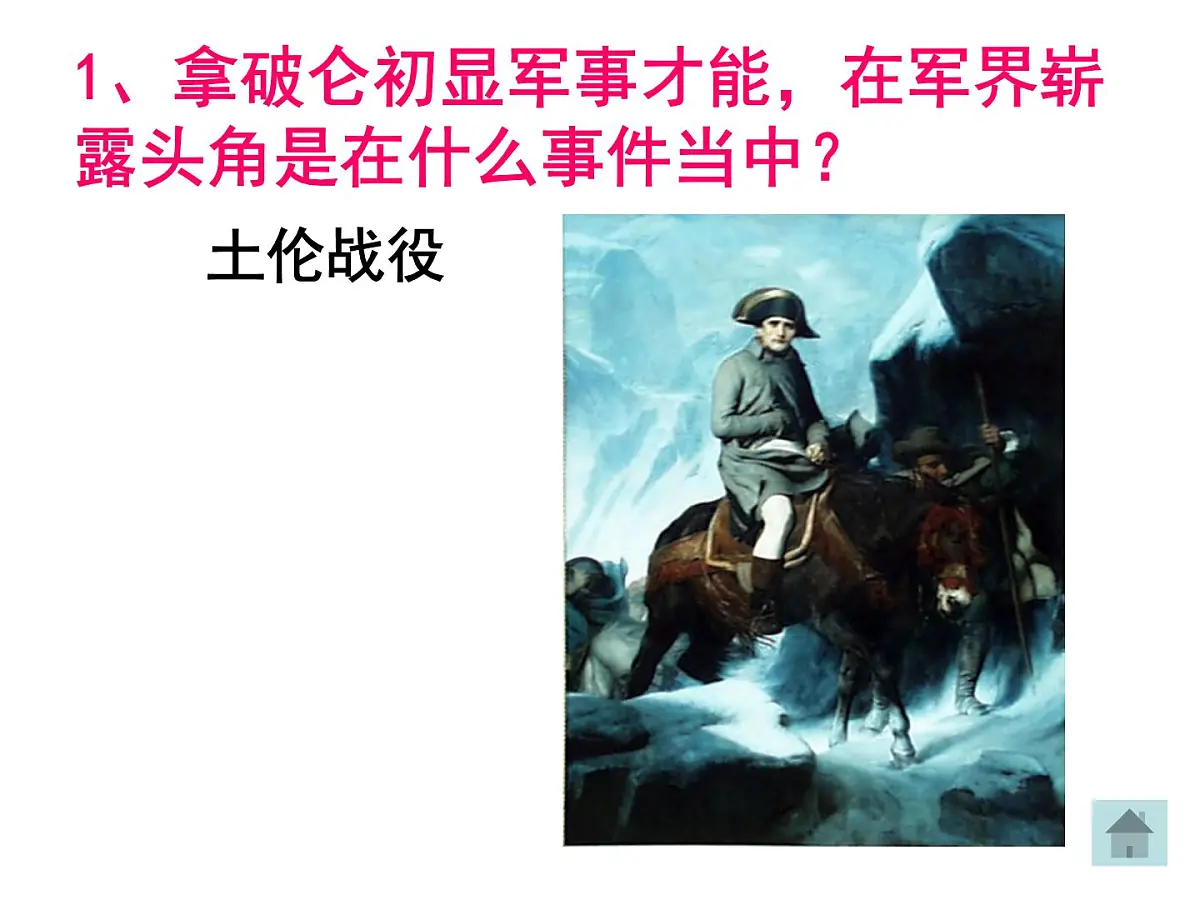 人教版 (新课标)高中历史选修4 3-3《一代雄狮拿破仑》课件第6页