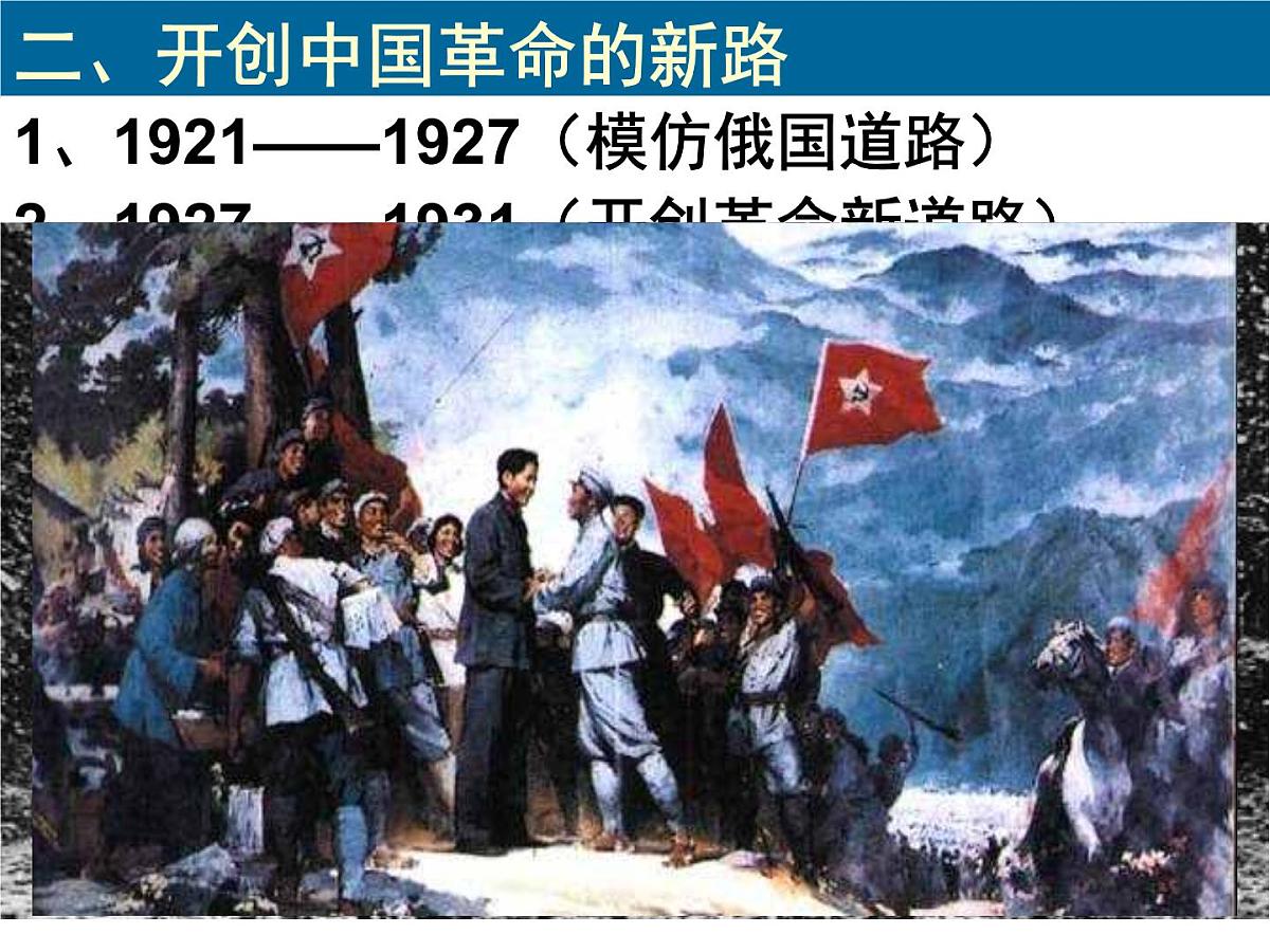 人教版 (新课标)高中历史选修4 5-4《新中国的缔造者毛泽东》课件第7页