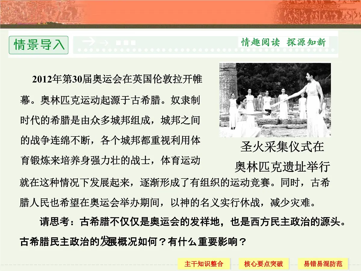 人教版 (新课标)高中历史必修1 2-5《古代希腊民主政治》课件第2页