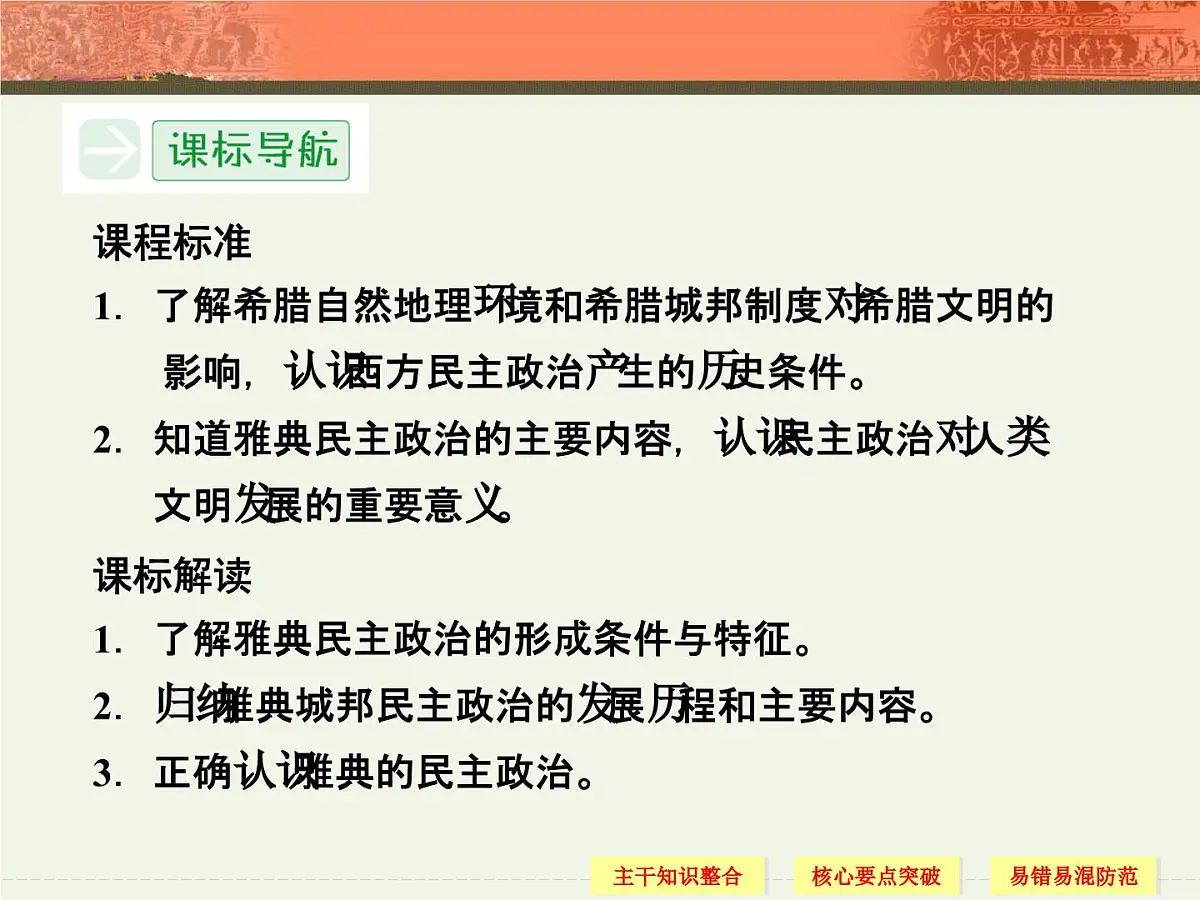 人教版 (新课标)高中历史必修1 2-5《古代希腊民主政治》课件第3页