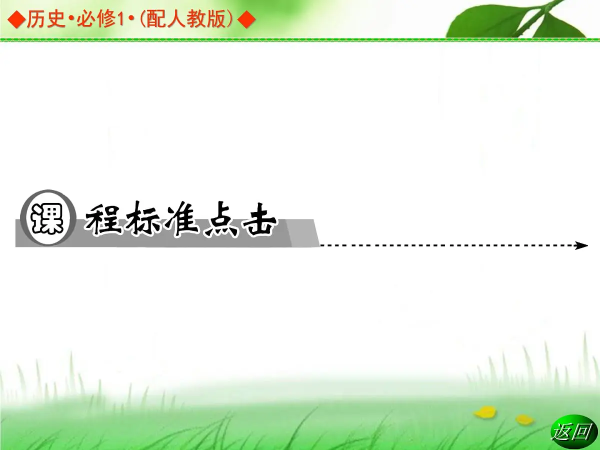 人教版 (新课标)高中历史必修1 2-5《古代希腊民主政治》导学课件第2页