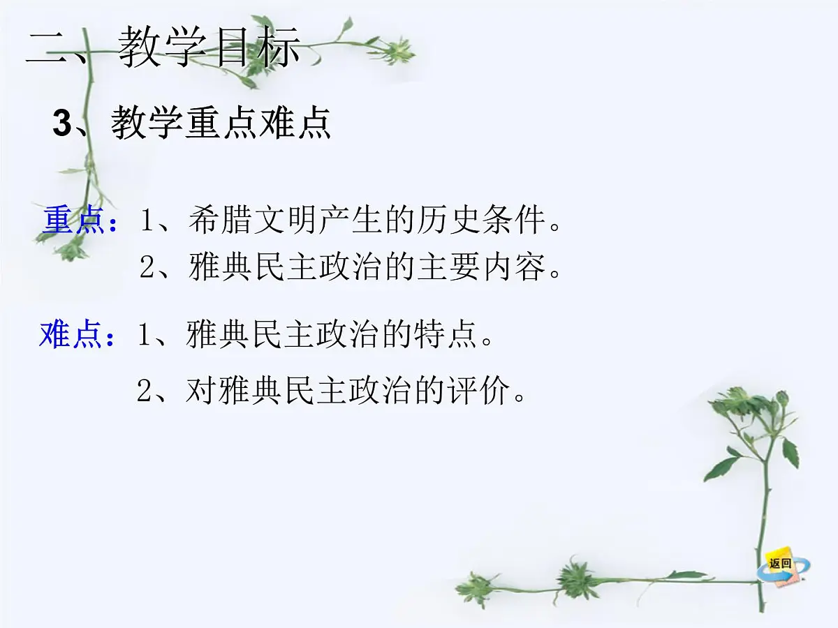 人教版 (新课标)高中历史必修1 2-5《古代希腊民主政治》说课课件第6页