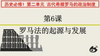 高中历史人教版 (新课标)必修1 政治史罗马法的起源与发展备课课件ppt