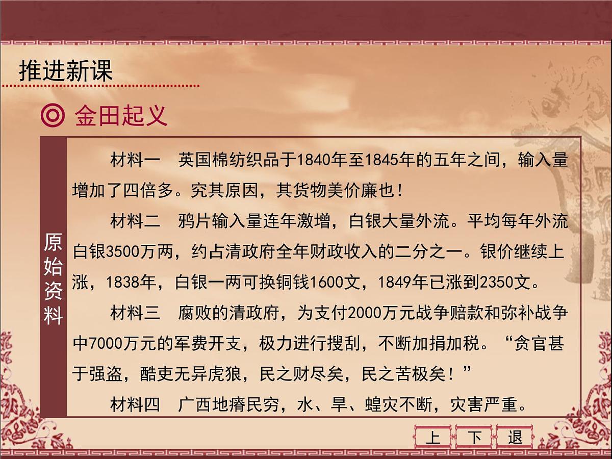 课件—人教版 (新课标)高中历史必修1 4-11《太平天国运动》第4页