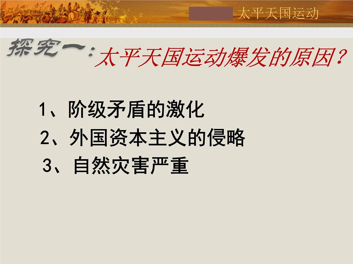 人教版 (新课标)高中历史必修1 4-11《太平天国运动》课件第7页