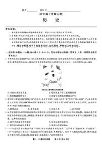 安徽省皖江名校联盟2025届高三下学期5月最后一卷-历史试题+答案