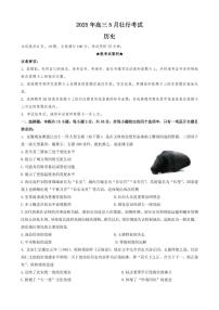 湖北省“新八校”协作体2025届高三下学期5月壮行考试-历史试题+答案