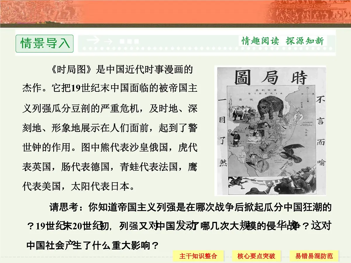 人教版 (新课标)高中历史必修1 4-12《甲午中日战争和八国联军侵华》导学课件第2页