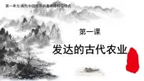 高中历史人教版 (新课标)必修2 经济史发达的古代农业教课课件ppt