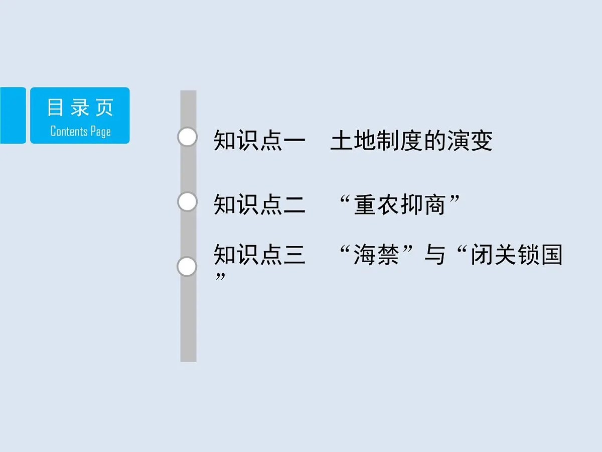 人教版 (新课标)高中历史必修2 1-4《古代的经济政策》课件第2页