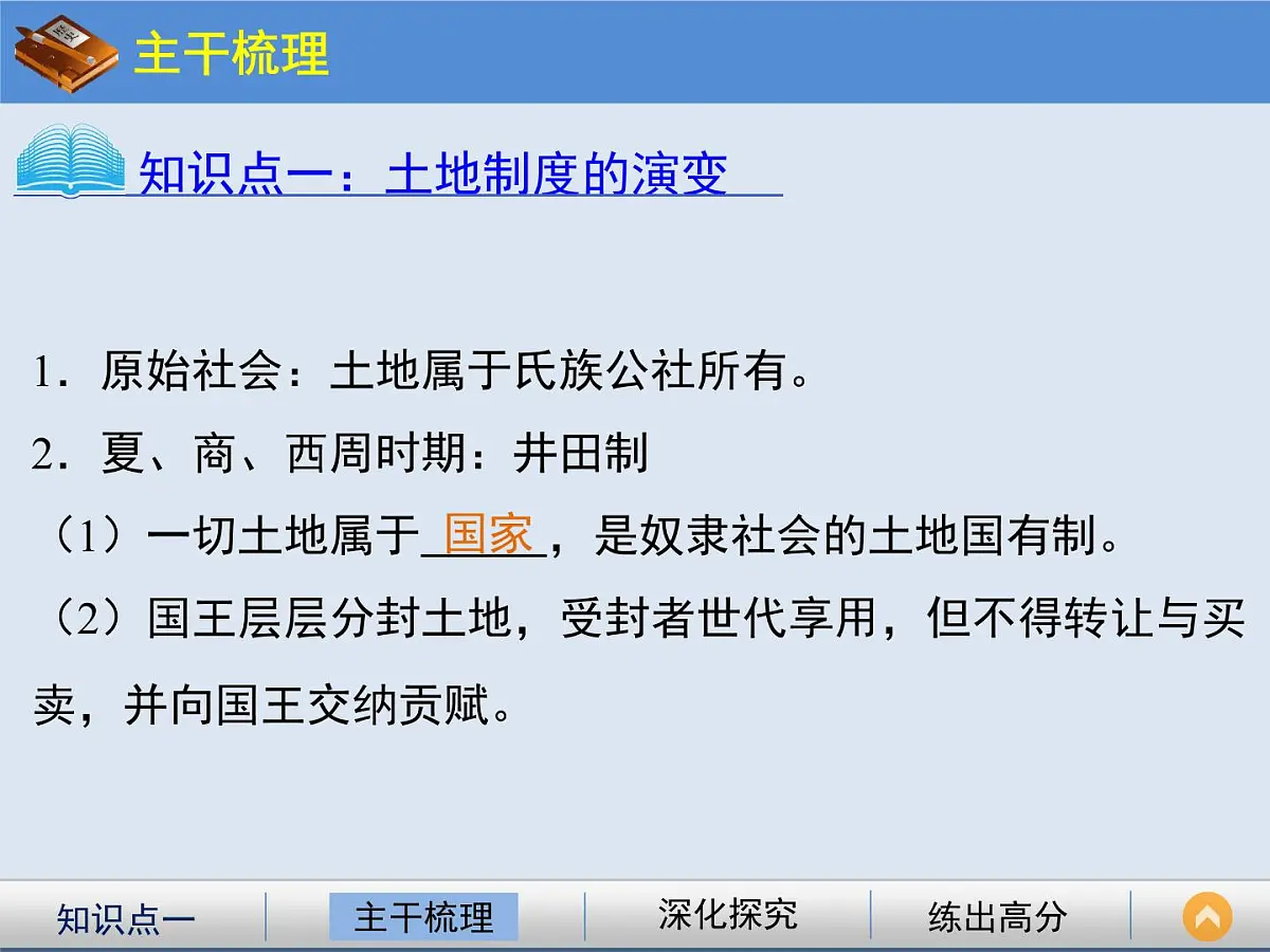 人教版 (新课标)高中历史必修2 1-4《古代的经济政策》课件第3页