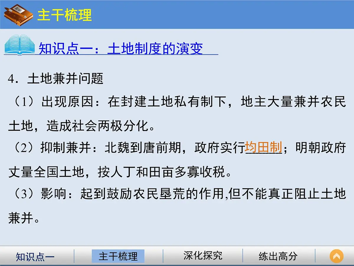 人教版 (新课标)高中历史必修2 1-4《古代的经济政策》课件第5页