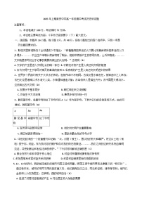 湖南省衡阳市祁东县育贤中学2024-2025学年高一下学期期中考试历史试题（含答案）