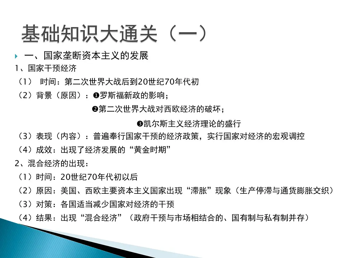 人教版 (新课标)高中历史必修2 6-19《战后资本主义的新变化》课件第4页
