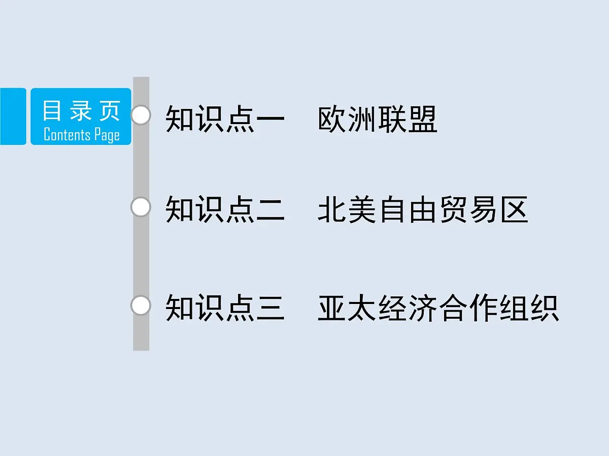人教版 (新课标)高中历史必修2 8-23《世界经济的区域集团化》课件第2页