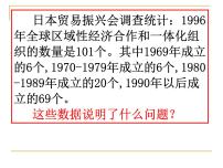 高中历史人教版 (新课标)必修2 经济史世界经济的区域集团化课前预习课件ppt