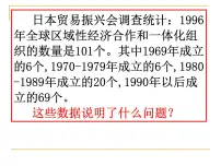 高中历史人教版 (新课标)必修2 经济史世界经济的区域集团化课前预习课件ppt