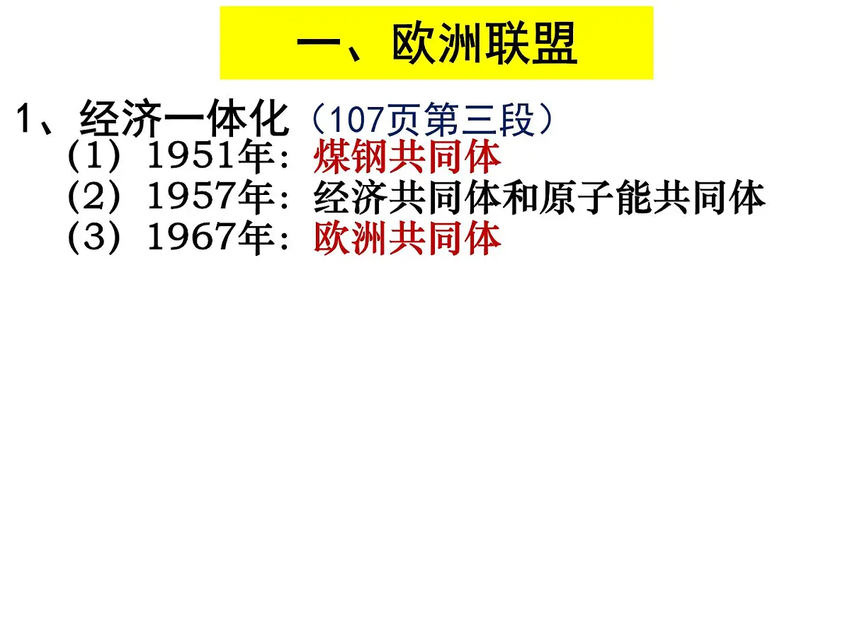 人教版 (新课标)高中历史必修2 8-23《世界经济的区域集团化》课件第4页