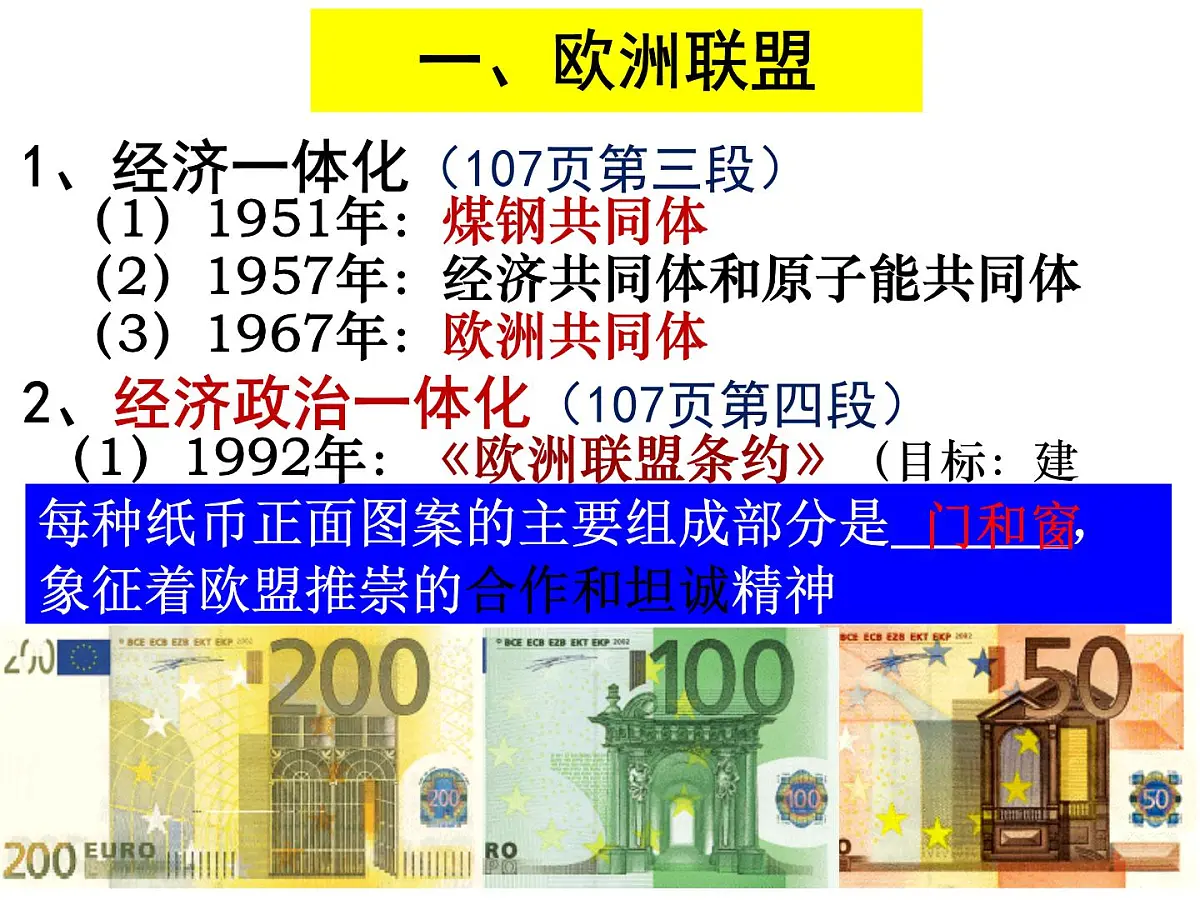 人教版 (新课标)高中历史必修2 8-23《世界经济的区域集团化》课件第7页