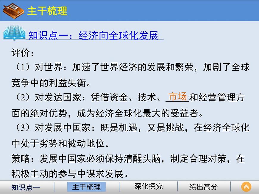 人教版 (新课标)高中历史必修2 8-24《世界经济的全球化趋势》课件第4页