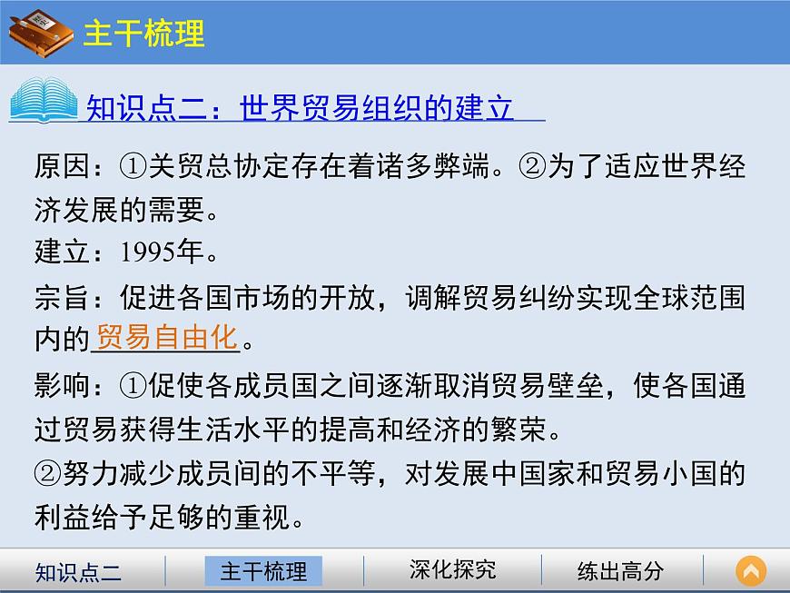 人教版 (新课标)高中历史必修2 8-24《世界经济的全球化趋势》课件第6页