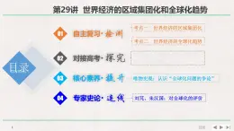 專題串講課件：人教版 (新課標(biāo))高中歷史必修2 第八單元世界經(jīng)濟(jì)的區(qū)域集團(tuán)化和全球化趨勢(shì)