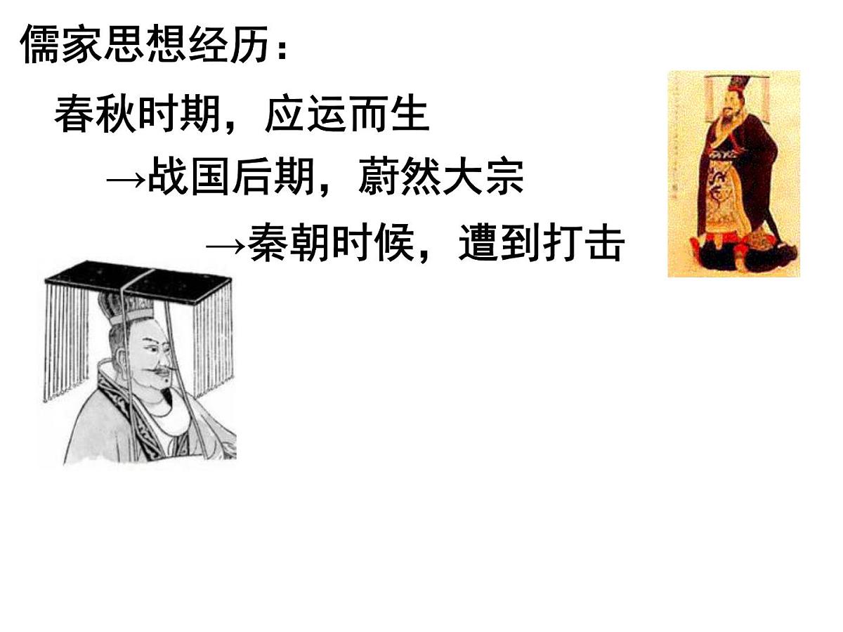 人教版 (新课标)高中历史必修3 1-2《“罢黜百家,独尊儒术”》课件第2页