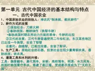 高中歷史必修二復(fù)習(xí)課件（人教課標(biāo)版）