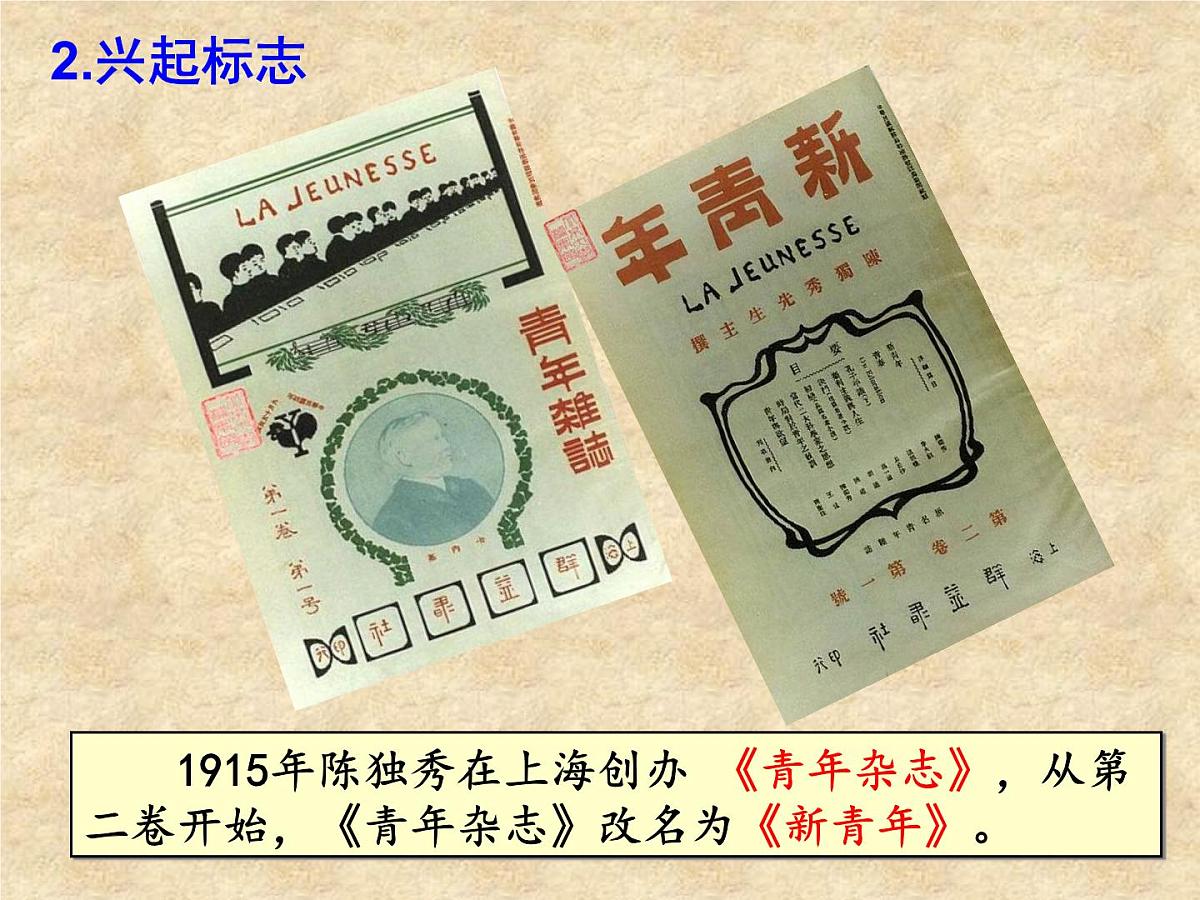人教版 (新课标)高中历史必修3 5-15《新文化运动与马克思主义的传播》课件第3页