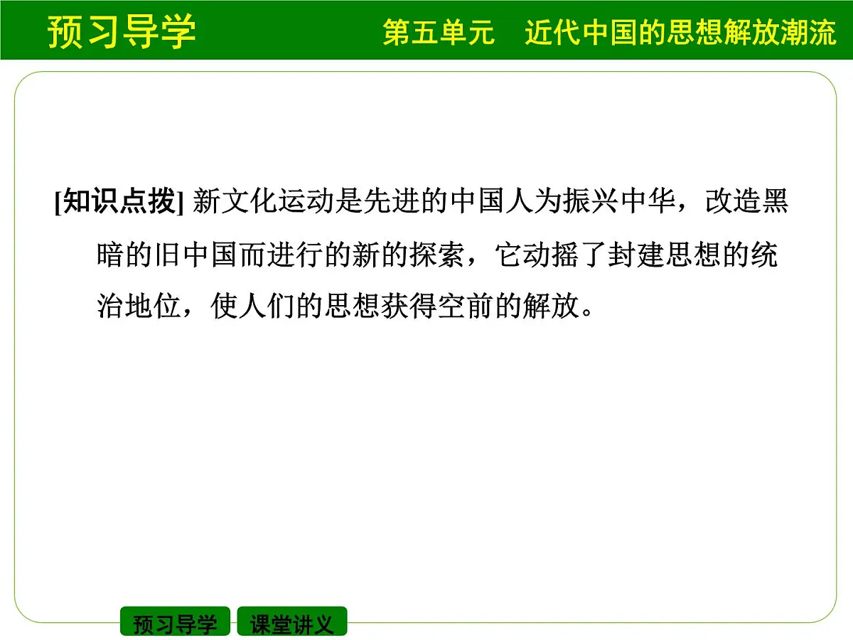 人教版 (新课标)高中历史必修3 5-15《新文化运动与马克思主义的传播》课件第5页