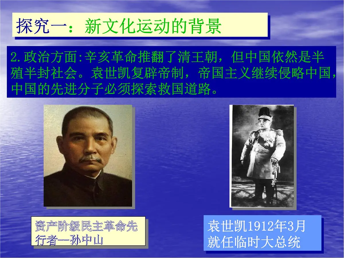 人教版 (新课标)高中历史必修3 5-15《新文化运动与马克思主义的传播》课件第3页