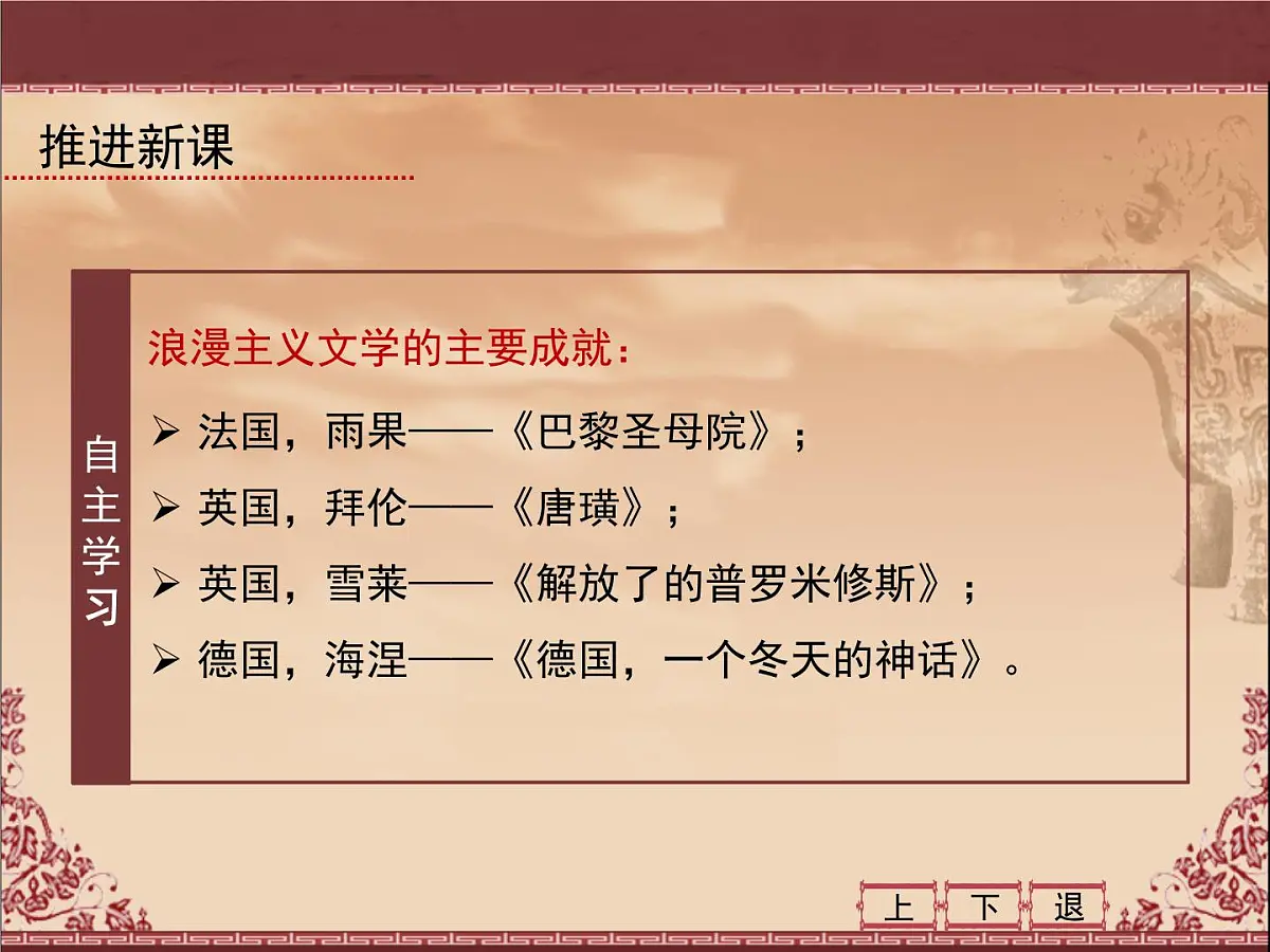 人教版 (新课标)高中历史必修3 8-22《文学的繁荣》课件第8页
