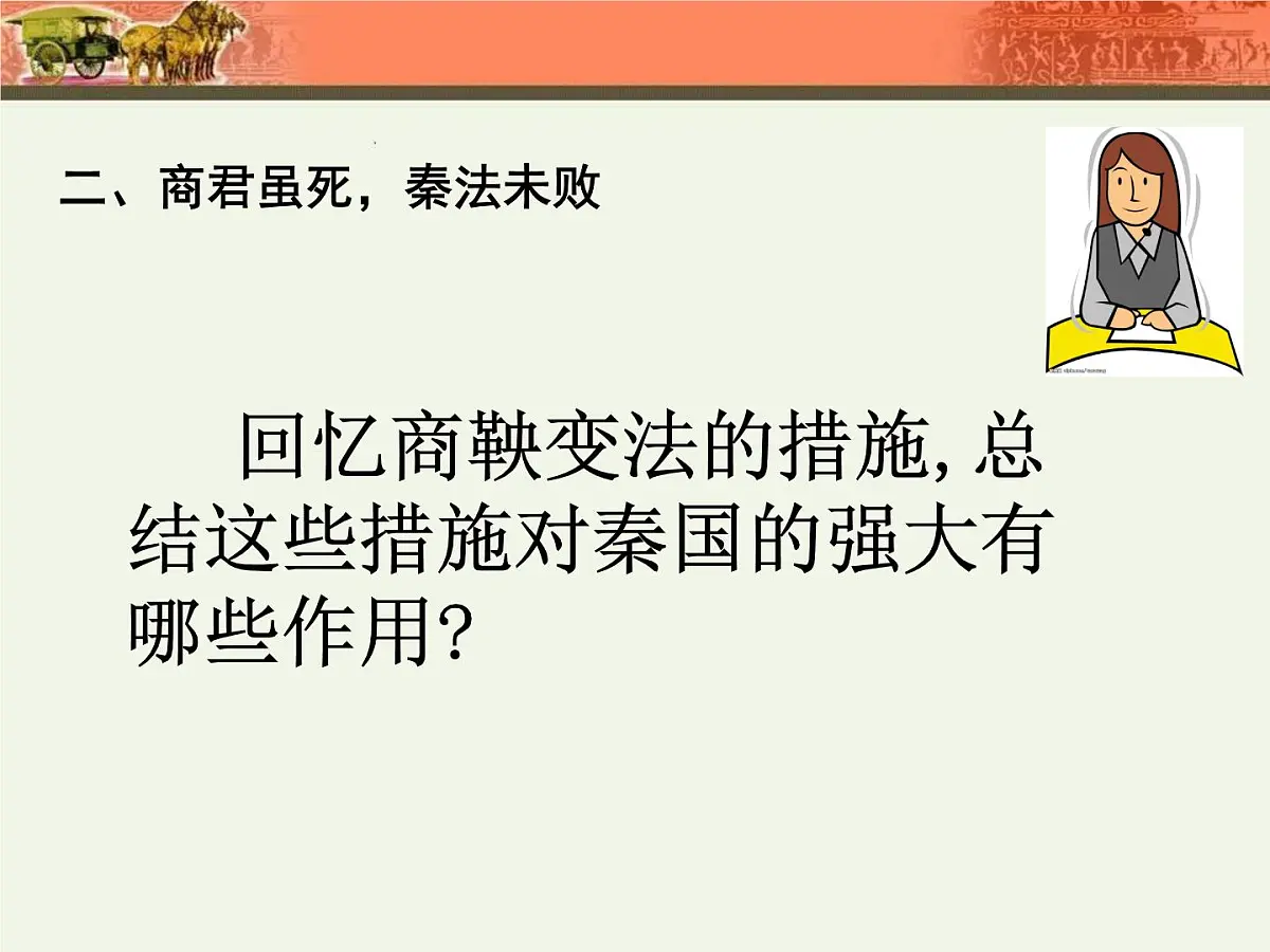 人教版 (新课标)高中历史选修1 2-3《富国强兵的秦国》课件第6页