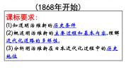 高中历史人教版 (新课标)选修1 历史上重大改革回眸明治维新复习课件ppt
