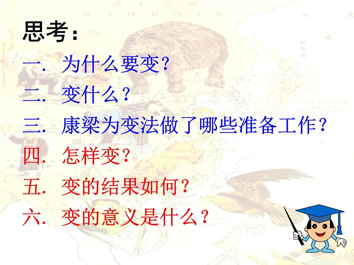 人教版 (新课标)高中历史选修1 9-3《百日维新》课件第3页