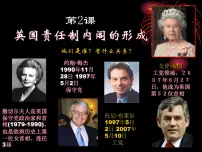 高中历史英国责任制内阁的形成课堂教学ppt课件