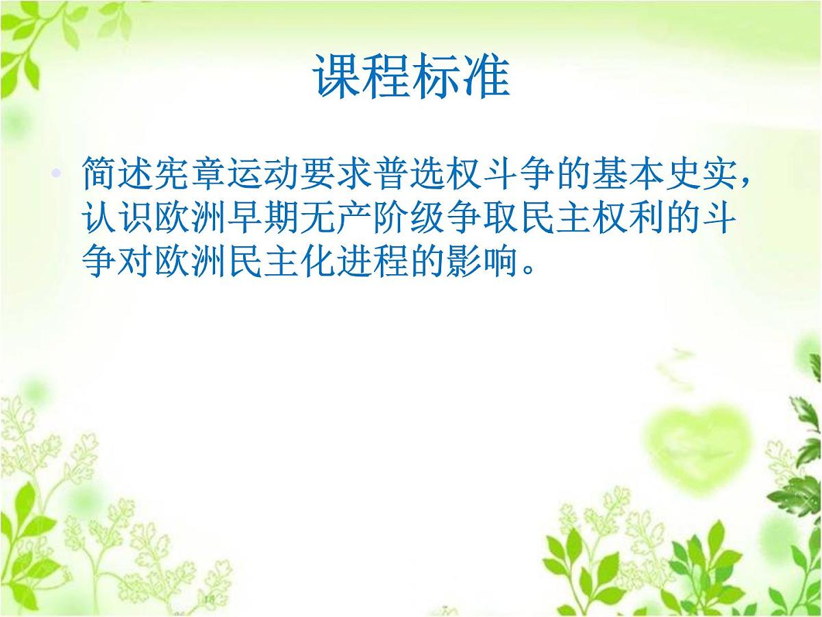 人教版 (新课标)高中历史选修2 7-1《英国宪章运动》课件第3页