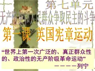 教版 (新課標(biāo))高中歷史選修2 第八單元無產(chǎn)階級(jí)和人民群眾爭(zhēng)取民主的斗爭(zhēng)單元復(fù)習(xí)課件