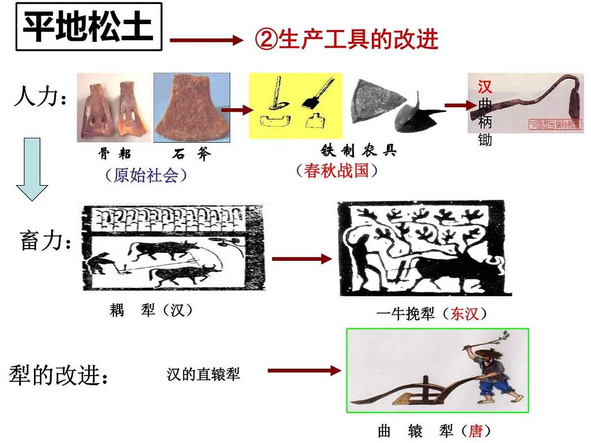 人民版高中历史必修2 1-1《古代中国的农业经济》课件第5页