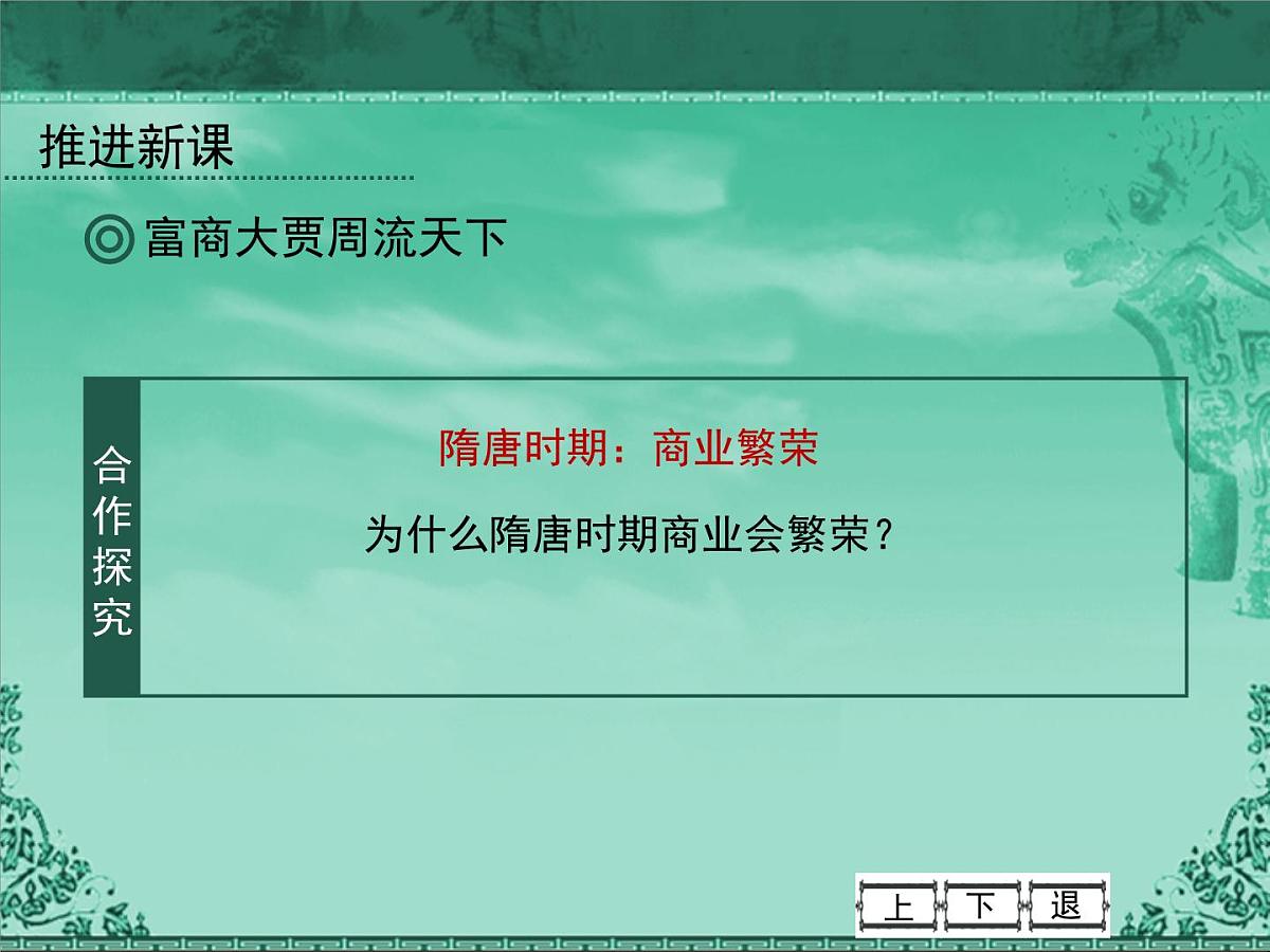 人民版高中历史必修2 1-3《古代中国的商业经济》课件第8页