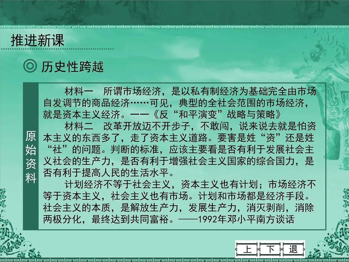 人民版高中历史必修2 3-3《走向社会主义现代化建设新阶段》课件第4页