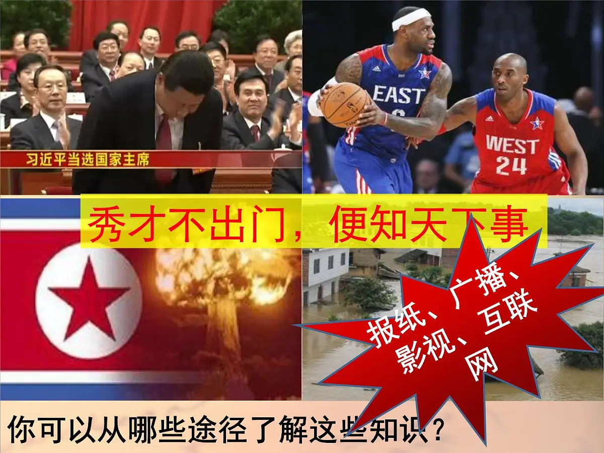 课件—人民版高中历史必修2 4-3《大众传播媒介的更新》第1页