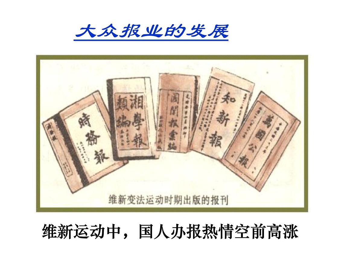 人民版高中历史必修2 4-3《大众传播媒介的更新》课件第8页