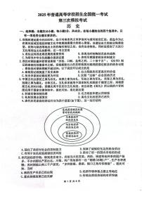 2025届内蒙古自治区包头市高三下学期第三次模拟考试历史试题（高考模拟）